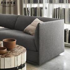 專(zhuān)業(yè)家具定制 順德家具生產(chǎn)廠(chǎng)家 雙人布藝現(xiàn)代沙發(fā)